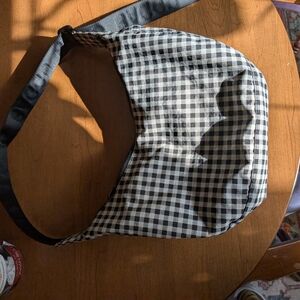 Baggu medium Crescent Gingham